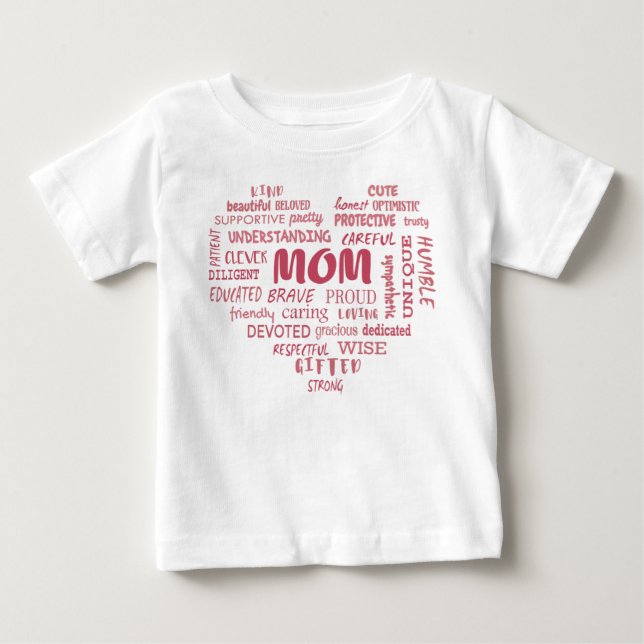 Best Mother Qualitäten und Mama Eigenschaften Invi Baby T-shirt (Vorderseite)