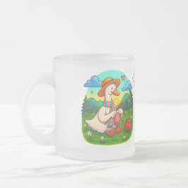 Best Mum Cute Knitting Goose Coffee Mug Mattglastasse