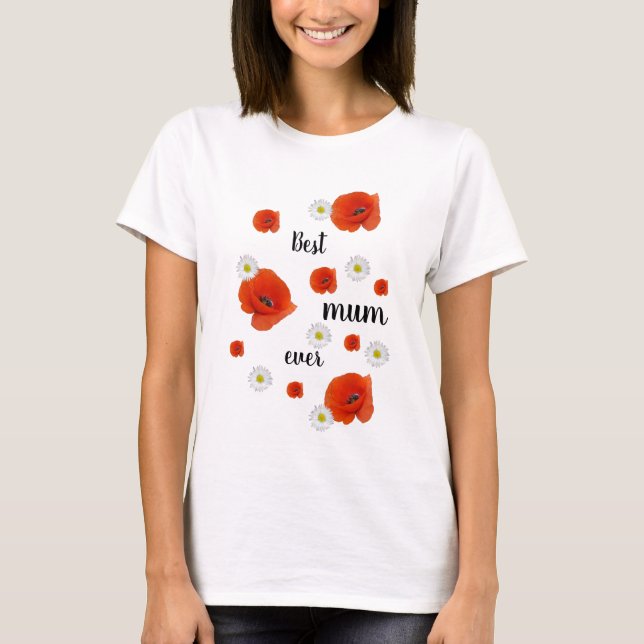 Best mum T-Shirt (Vorderseite)