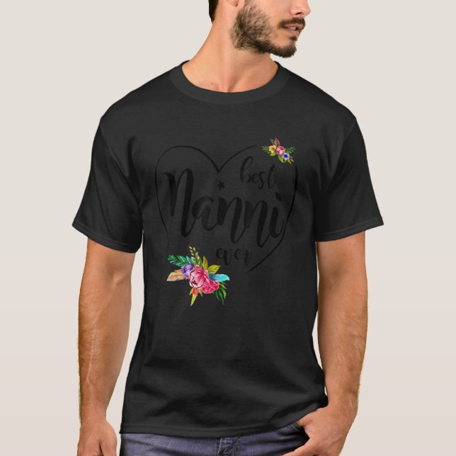 Best Nanni Ever Nanni T-Shirt (Vorderseite)