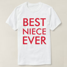 Best Niece Ever Modernes Elegantes Minimalistisch