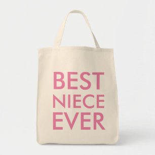 Best Niece Ever Modernes Elegantes Minimalistisch Tragetasche