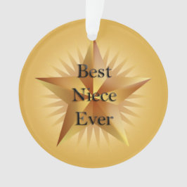 Best Niece je Star Ornament