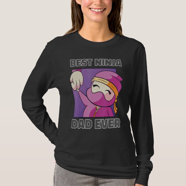 Best Ninja Vater T-Shirt (Vorderseite)