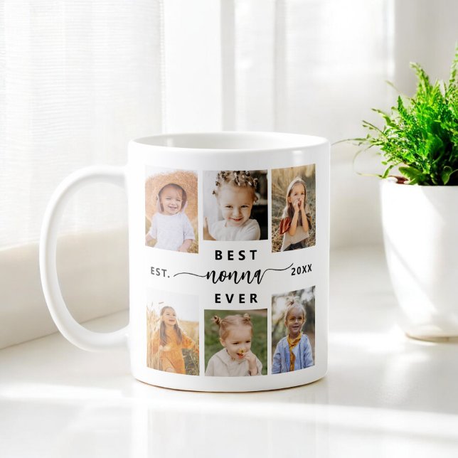 Best Nonna Ever - Grandchildren Kaffeetasse (Von Creator hochgeladen)