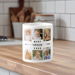 Best Nonna Ever - Grandchildren Kaffeetasse<br><div class="desc">Feiern Sie die "Beste Nonna je" mit dieser personalisierten Grandkinder Foto Collage Coffee Tasse. Dieses herzliche Geschenk besticht durch eine liebevoll arrangierte Collage aus hochgeliebten Fotos, die besondere Momente einfangen, ergänzt durch eine herzliche Botschaft. Aus hochwertiger Keramik gefertigt, ist es sowohl Mikrowellen- als auch Geschirrspüler sicher für Bequemlichkeit und Langlebigkeit....</div>