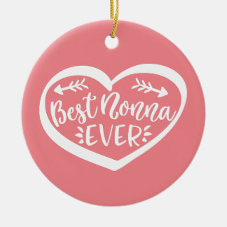 Best Nonna Ever Keramik Ornament
