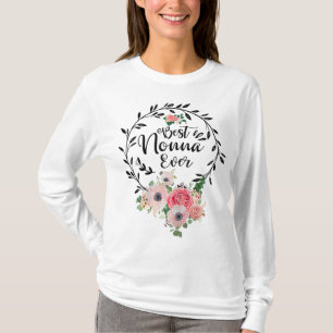 Best Nonna jemals Flora Deco Grande T-Shirt
