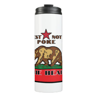 Best Not Pop the Bear - California Water Flasche