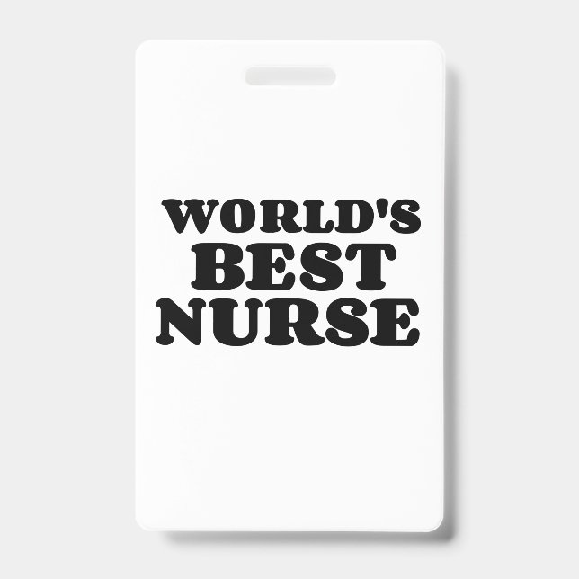 BEST NURSE AUSWEIS (Vorderseite)
