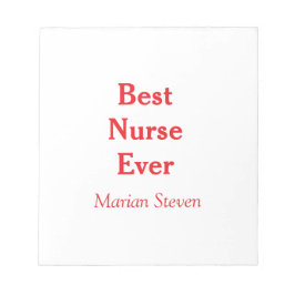 Best nurse ever medical professional paramedical d notizblock