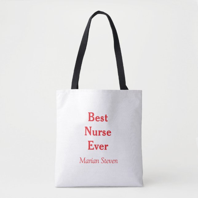 Best nurse ever medical professional paramedical d tasche (Vorderseite)