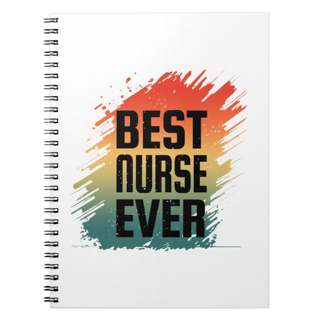 BEST NURSE EVER NOTIZBLOCK (Vorderseite)