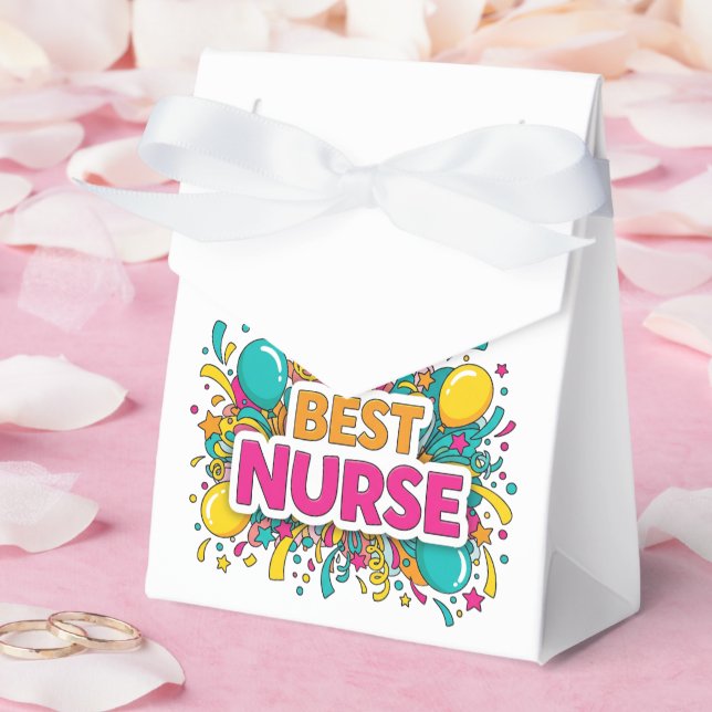 Best Nurse Fevor Box Geschenkschachtel (Hochzeit)