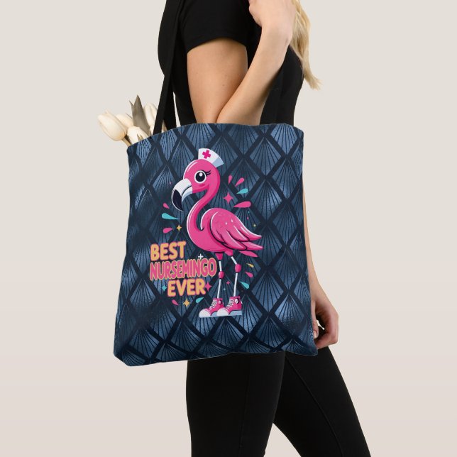 Best Nursemingo Ever Nurse Flamingo Lover Tasche (Von Nahem)