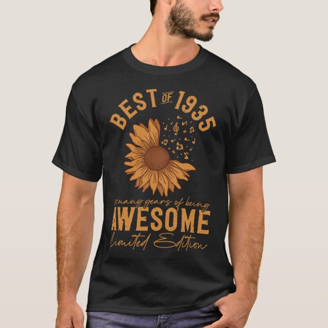 Best of 1935 So viele Jahre Phantastisch sein T-Shirt (Vorderseite)
