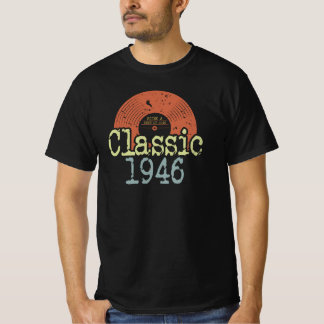 Best of 1946 Classic Vinyl, Geboren 1946 Geburtsta T-Shirt
