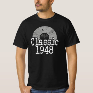 Best of 1948 Classic Vinyl, Geboren 1948 Geburtsta T-Shirt