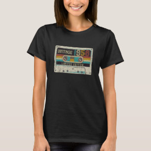Best of 1958 Cassette Tape 65. Geburtstag T-Shirt