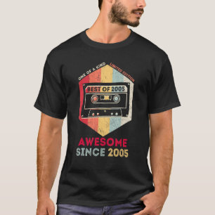 Best of 2005 17. Geburtstag 17 Jahre alt T-Shirt