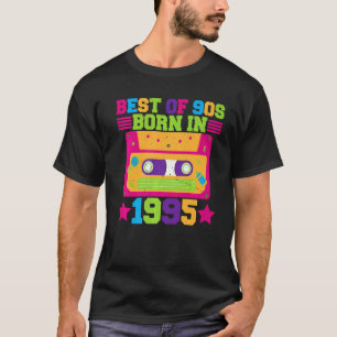 Best of 90s Geboren 1995 Retro Birthday Party Idee T-Shirt