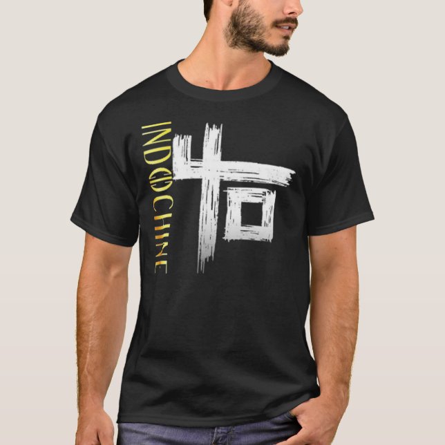 Best of Indochina band logo2 exselna Gattungen Roc T-Shirt (Vorderseite)