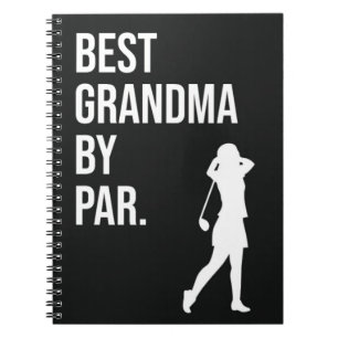 Best Oma by Par Golf Geschenke für Großmutter ihre Notizblock