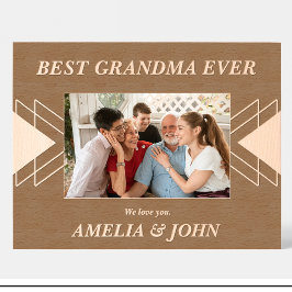 Best Oma Geometric Custom Holz Picture Frames Geätzte Rahmen