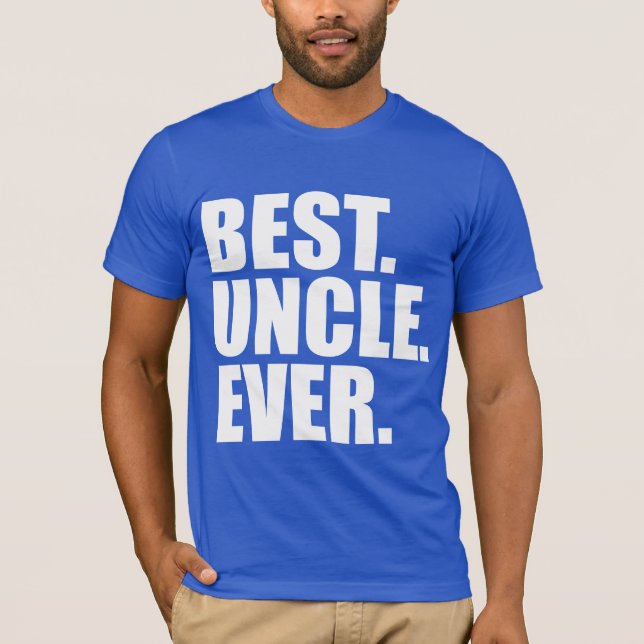 Best. Onkel. Immer.(Blau) T-Shirt (Vorderseite)