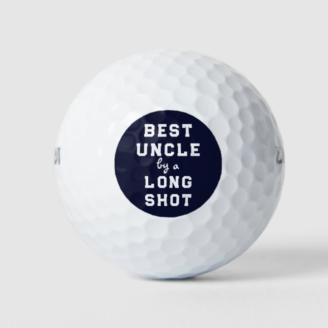 Best Onkel-Spaß Golfball (Vorderseite)