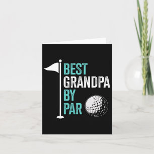 Best Opa 3 Funny Fathday Golf Vater Golf Lov Karte