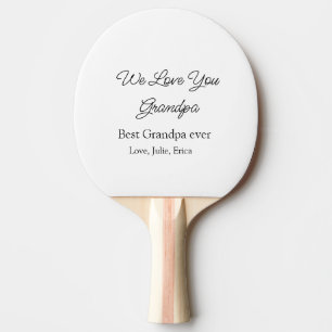 Best Opa jemals Großeltern Foto Geschenke Klassike Tischtennis Schläger