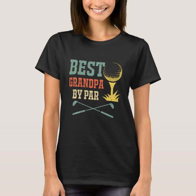 Best Opa Par Golf Matching Family Sweet T-Shirt (Vorderseite)