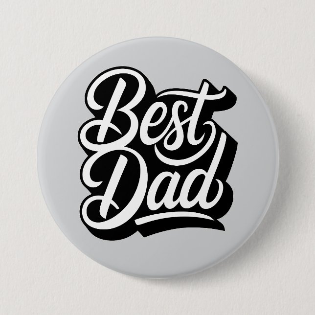 Best Papa Button (Vorderseite)