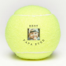 Best Papa Ever Frame Child Foto Balls