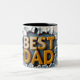 Best Papa Zweifarbige Tasse