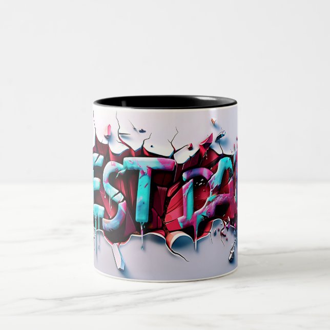 Best Papa Zweifarbige Tasse (Mittel)