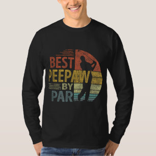 Best Peepaw by Par Vatertag Golf Geschenk Großvate T-Shirt