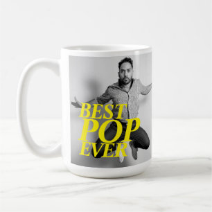 BEST POP EVER   Funny Vatertag Card Kaffeetasse