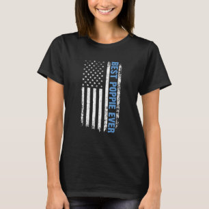Best Poppie am 4. Juli American Flag USA Pat T-Shirt