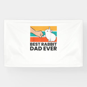 Best Rabbit Vater je Funny Rabbit Pater Rabbit Bu Banner