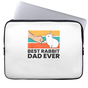 Best Rabbit Vater je Funny Rabbit Pater Rabbit Bu Laptopschutzhülle