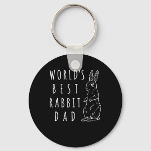 Best Rabbit Vater , World Best Bunny Vater Bekleid Schlüsselanhänger