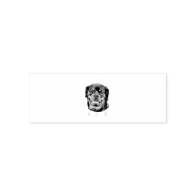Best Rottweiler Mama Ever Womens Rottie Funny Love Permastempel (Design)
