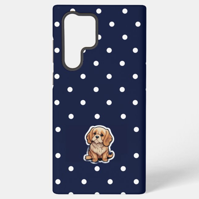 Best Samsung S23 Fall |Der niedliche Hund | Samsung Galaxy Hülle (Rückseite)