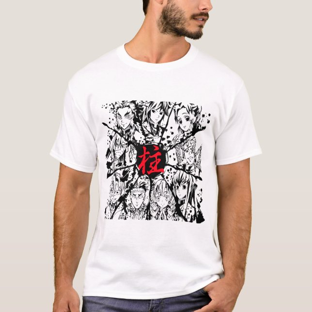 BEST SELLER - Demon Slayer Corps Logo Merchandise T-Shirt (Vorderseite)
