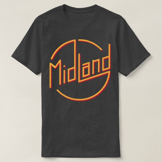 BEST SELLER Midland music Merchandise T-Shirt (Design vorne)