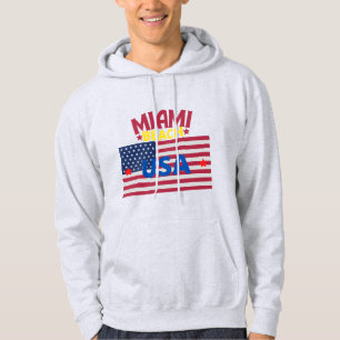 Best Seller Original Miami Beach USA Wahre Klassik Hoodie