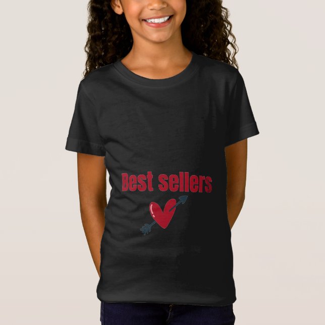 Best Sellers Valentine Heart Arrow T-Shirt (Vorderseite)