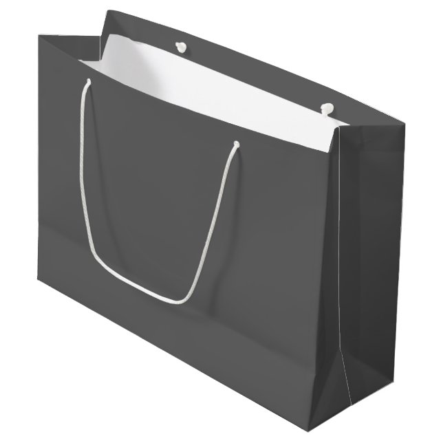 Best selling Charcoal Essence  Große Geschenktüte (Vorderseite Schrägansicht)